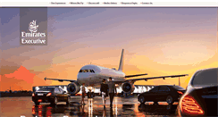 Desktop Screenshot of emirates-executive.com