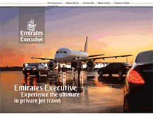 Tablet Screenshot of emirates-executive.com